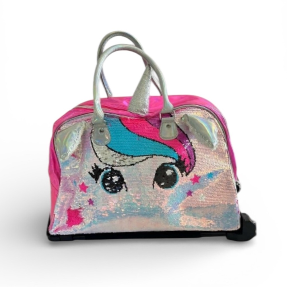 Justice Sequin Unicorn Bag